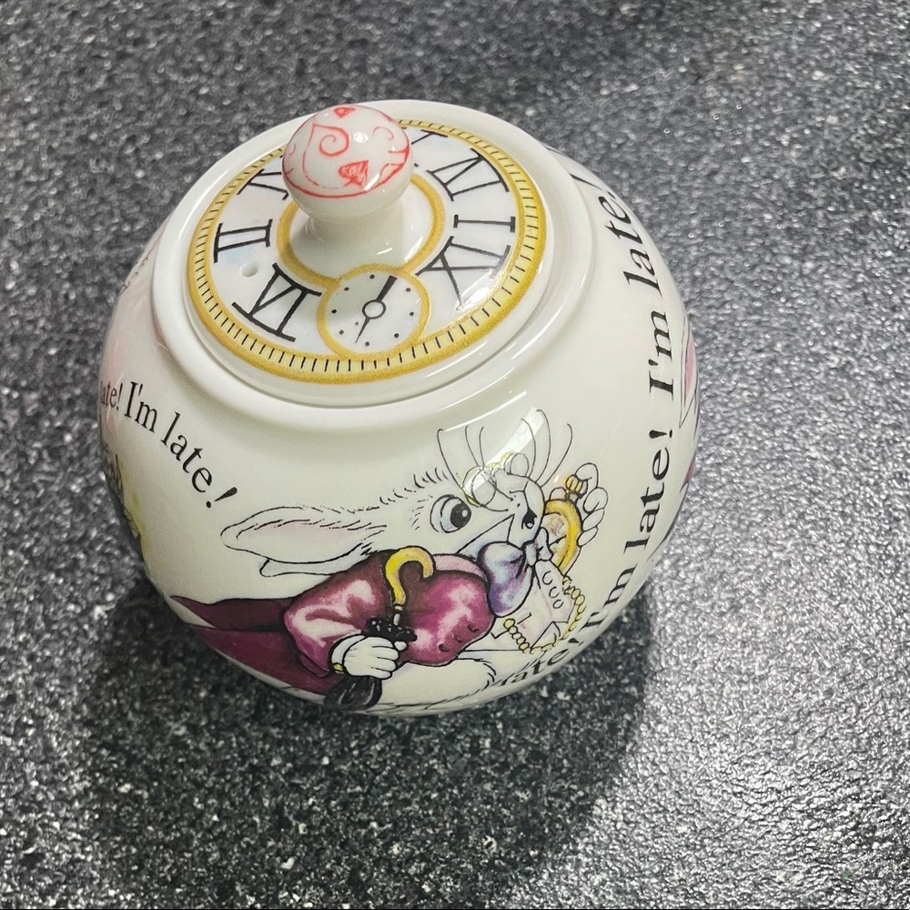 Alice in Wonderland by Paul Cardew sugar bowl